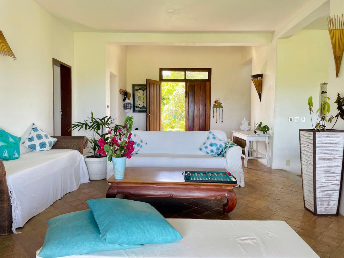 Bed and Breakfast Espelho Bahia Blue House Praia do Espelho Exterior foto