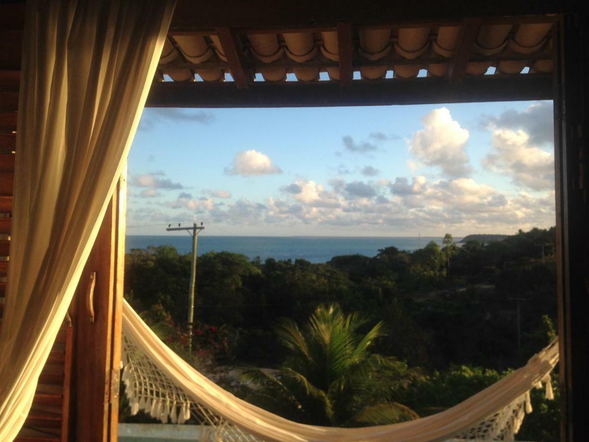 Bed and Breakfast Espelho Bahia Blue House Praia do Espelho Exterior foto